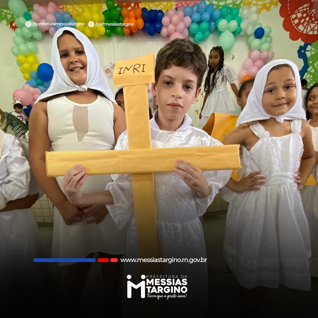 PREFEITURA REALIZOU FESTA DE PÁSCOA PARA TODA REDE MUNICIPAL DE ENSINO