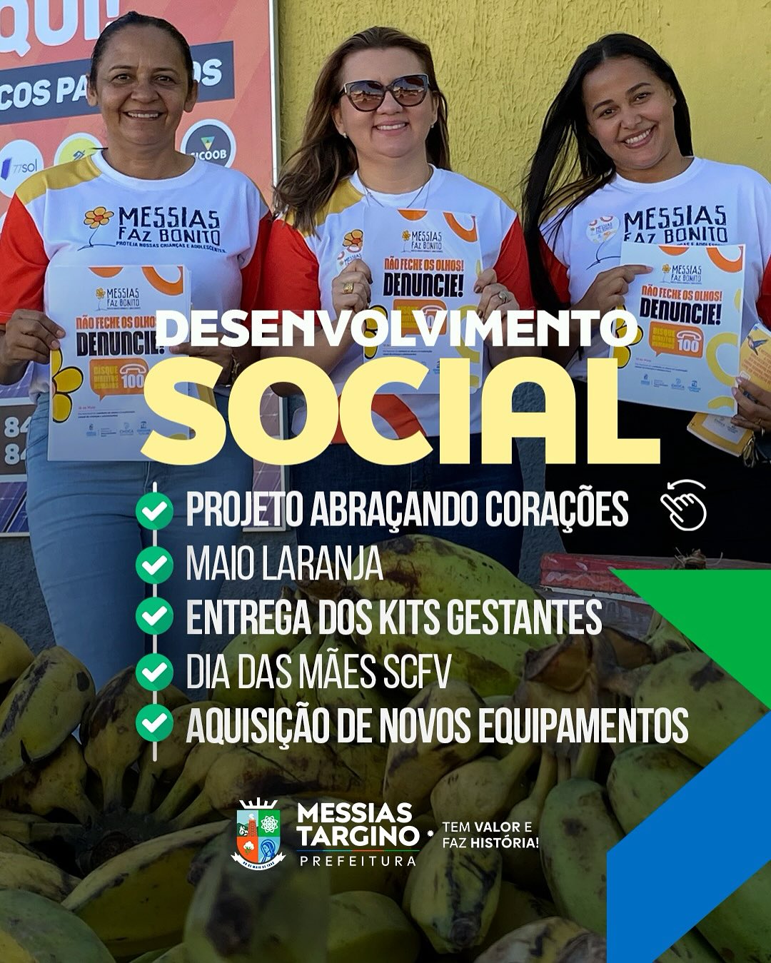 6 MESES DE COMPROMISSO E CONTINUIDADE EM MESSIAS TARGINO!