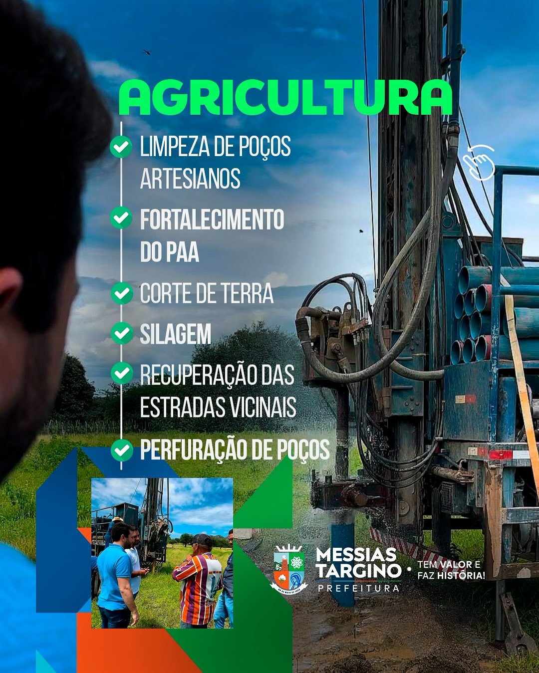 6 MESES DE COMPROMISSO E CONTINUIDADE EM MESSIAS TARGINO!